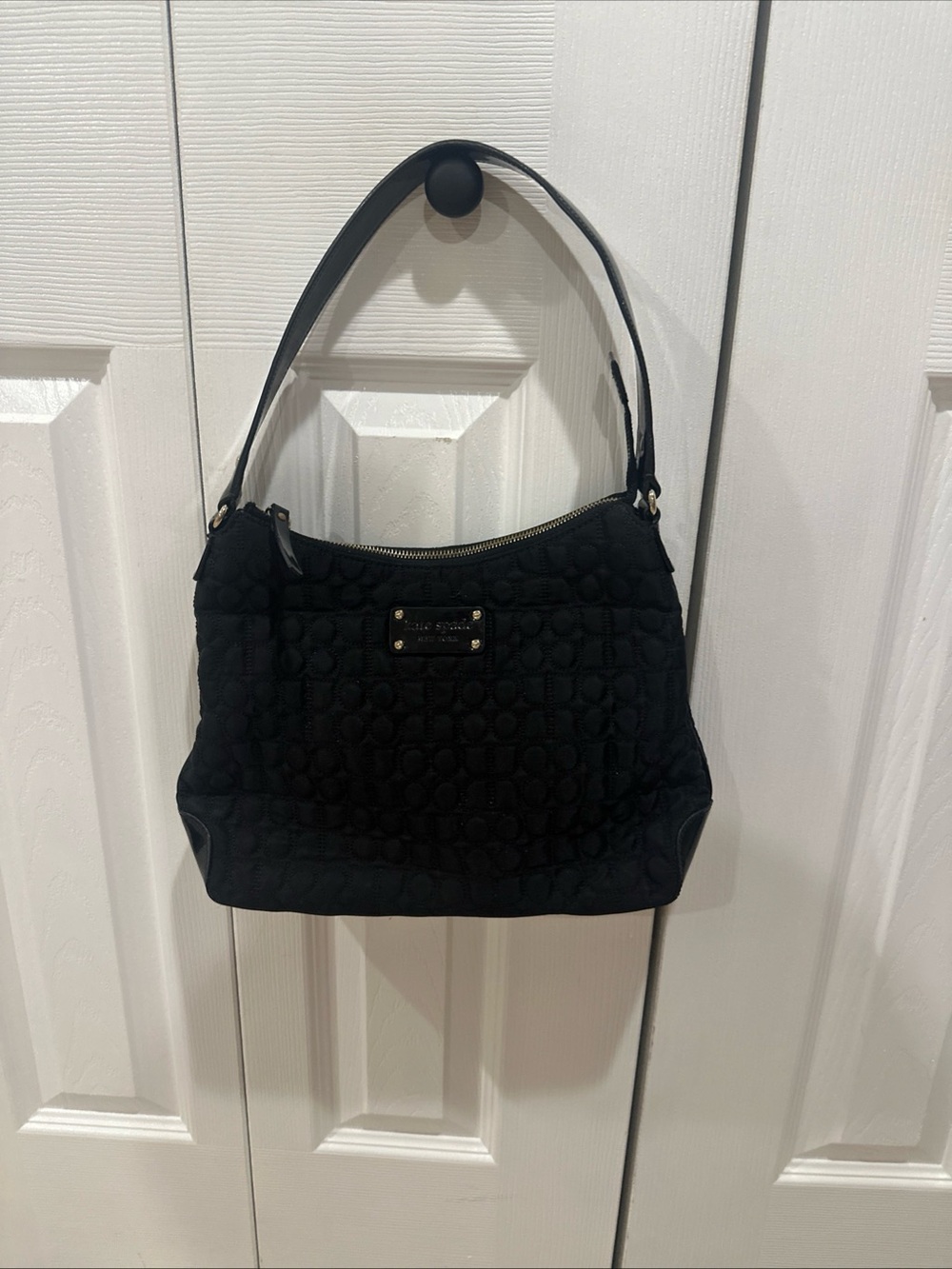 kate spade Black Quilted Shoulder Bag